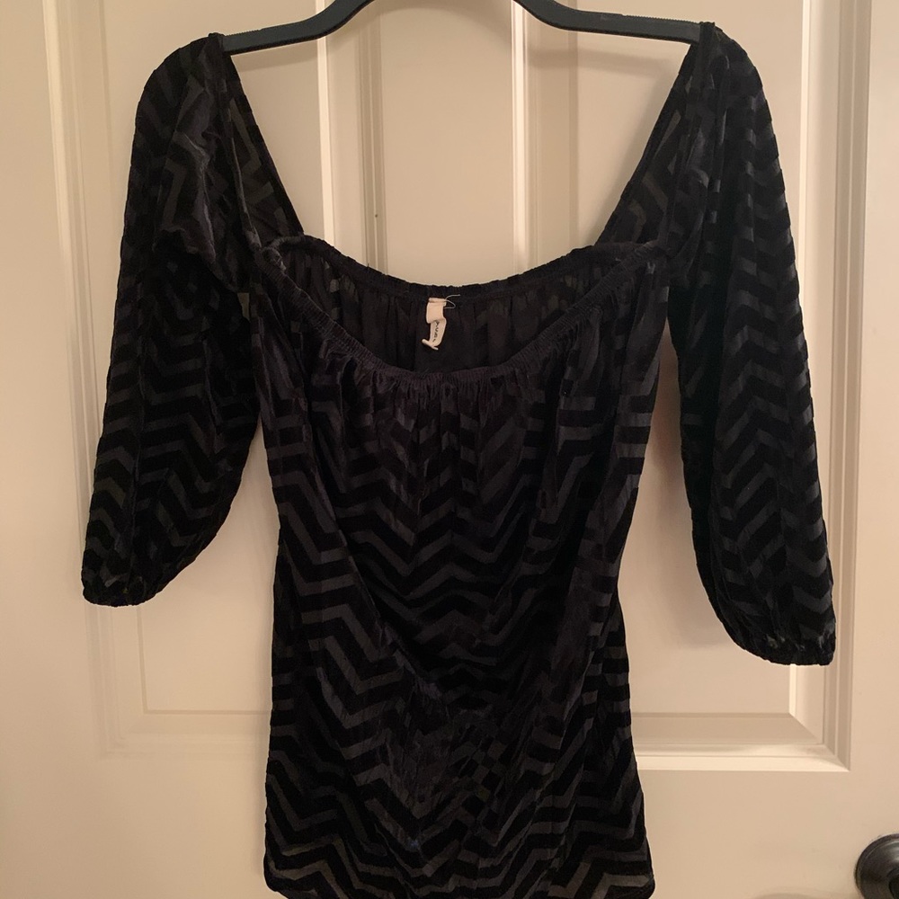 Black dressy top